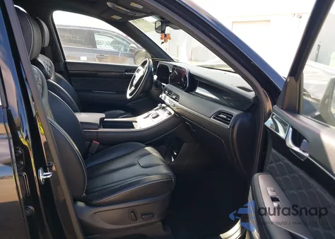 2021 Hyundai Palisade Calligraphy from USA, damaged, VIN KM8R7DHE5MU223672